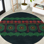 Soccer 2026 Jamaica Round Carpet Reggae Music Spirit