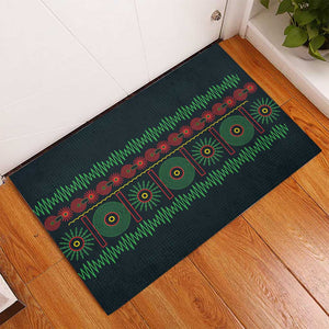 Soccer 2026 Jamaica Rubber Doormat Reggae Music Spirit
