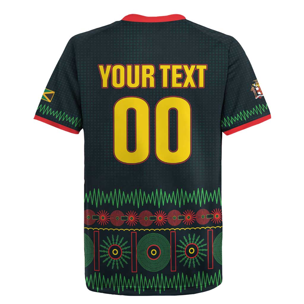 Custom Soccer 2026 Jamaica Rugby Jersey Reggae Music Spirit
