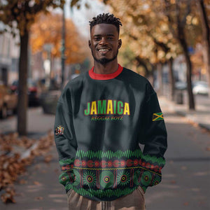 Custom Soccer 2026 Jamaica Sweatshirt Reggae Music Spirit