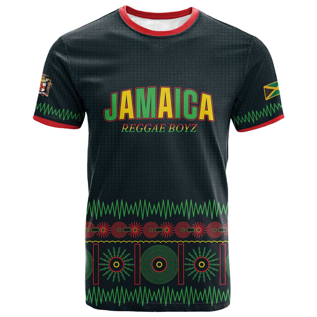 Custom Soccer 2026 Jamaica T shirt Reggae Music Spirit