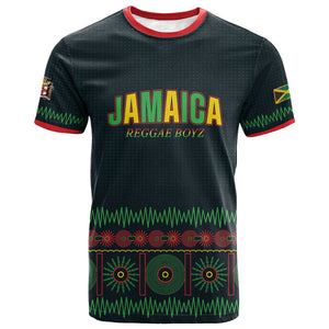 Custom Soccer 2026 Jamaica T shirt Reggae Music Spirit