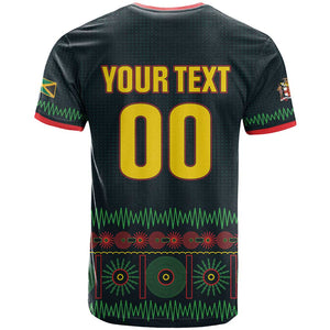 Custom Soccer 2026 Jamaica T shirt Reggae Music Spirit