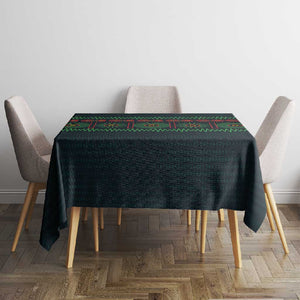 Soccer 2026 Jamaica Tablecloth Reggae Music Spirit