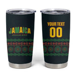 Custom Soccer 2026 Jamaica Tumbler Cup Reggae Music Spirit