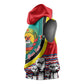 Personalized Mozambique Independence Day Sleeveless Hoodie - June 25, Mozambiki Emblem - African Pride