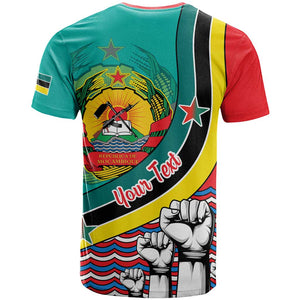 Personalized Mozambique Independence Day T shirt - June 25, Mozambiki Emblem