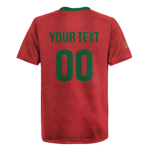 Custom Morocco 2026 Football Rugby Jersey Atlas Lionesses Born Winners