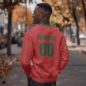 Custom Morocco 2026 Football Sweatshirt Atlas Lionesses Born Winners