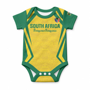 Custom South Africa 2026 Football Baby Onesie Banyana Banyana