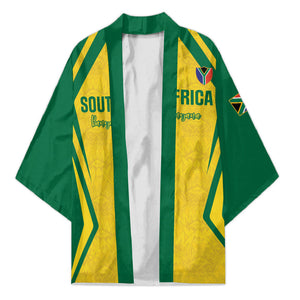 Custom South Africa 2026 Football Kimono Banyana Banyana