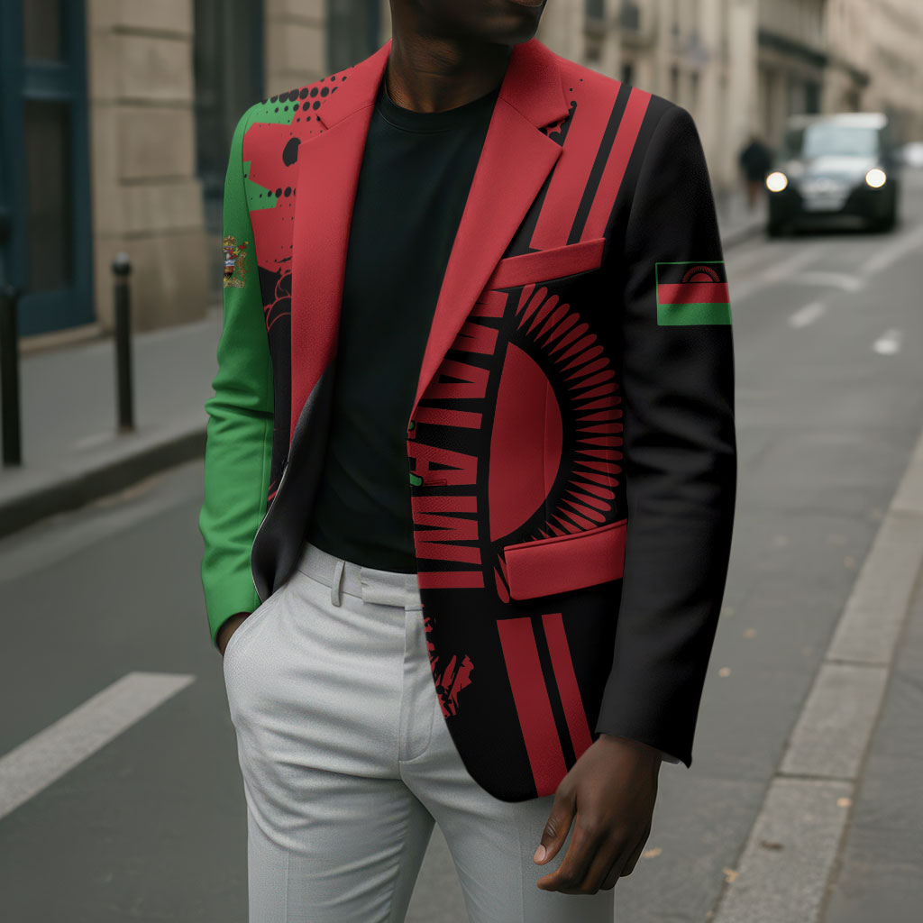 Custom Malawi 2026 Football Blazer Go Scorchers Go Champions