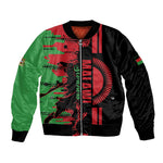 Custom Malawi 2026 Football Bomber Jacket Go Scorchers Go Champions