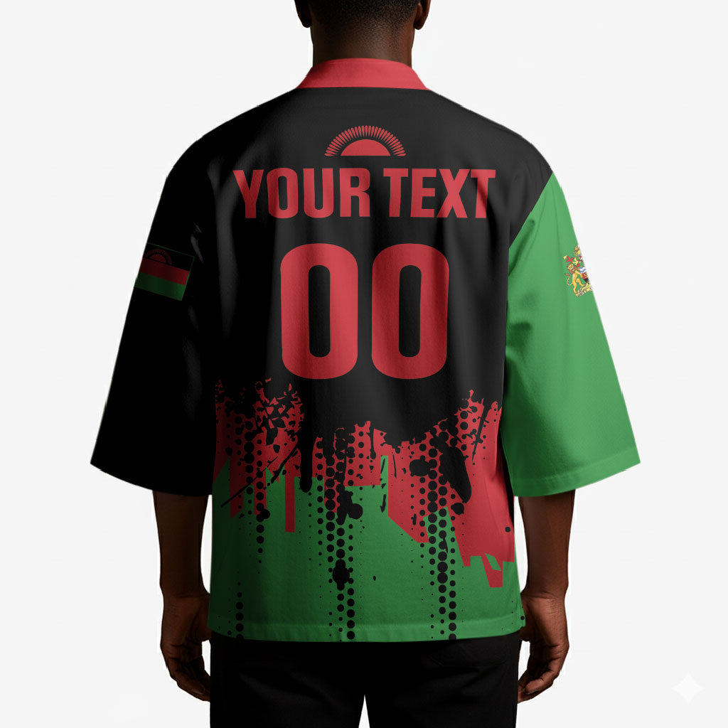 Custom Malawi 2026 Football Kimono Go Scorchers Go Champions