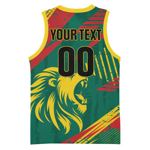 Custom Cameroon 2026 Football Basketball Jersey Les Lionnes Indomptables
