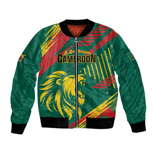 Custom Cameroon 2026 Football Bomber Jacket Les Lionnes Indomptables
