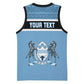 Personalized Botswana Basketball Jersey with Tswana Pula and African Pattern LT01