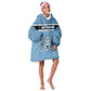 Personalized Botswana KId Wearable Blanket Hoodie with Tswana Pula and African Pattern