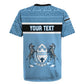 Personalized Botswana Rugby Jersey with Tswana Pula and African Pattern
