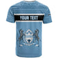 Personalized Botswana T shirt with Tswana Pula and African Pattern