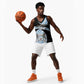 Personalized Botswana Independence Day Basketball Jersey - Lefatshe la Botswana with Zebra Pattern LT01