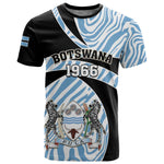 Personalized Botswana Independence Day T shirt - Lefatshe la Botswana with Zebra Pattern
