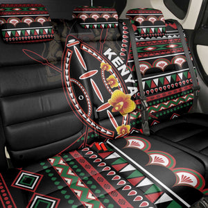 Kenya Back Car Seat Cover Jamhuri Day, Kenya Shield