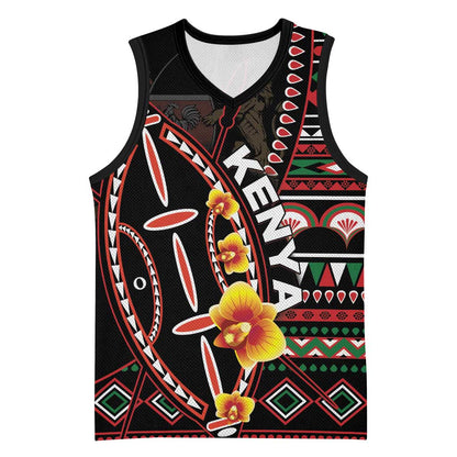 Personalized Kenya Basketball Jersey Jamhuri Day, Kenya Shield LT01