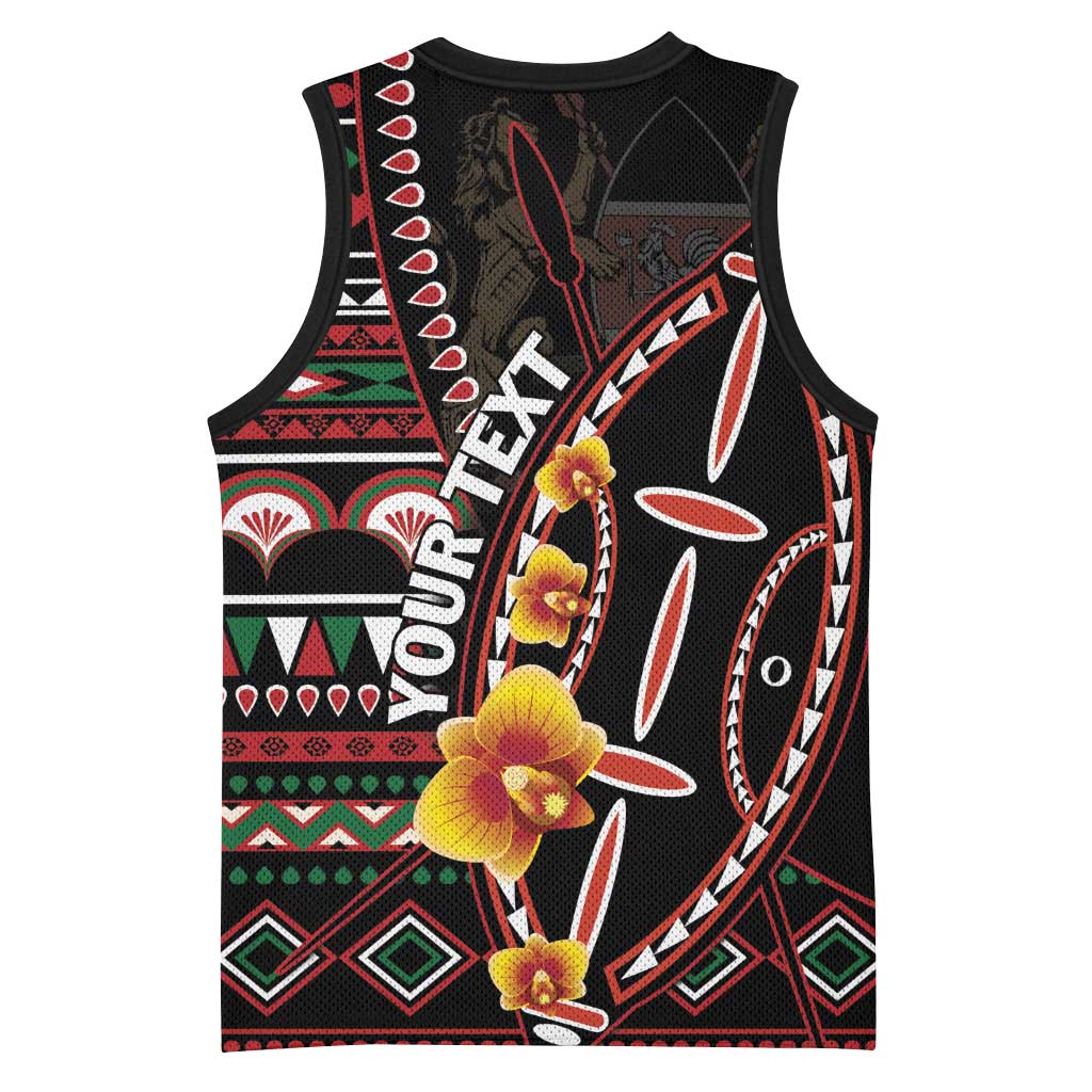 Personalized Kenya Basketball Jersey Jamhuri Day, Kenya Shield LT01
