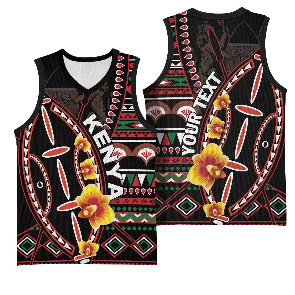 Personalized Kenya Basketball Jersey Jamhuri Day, Kenya Shield LT01