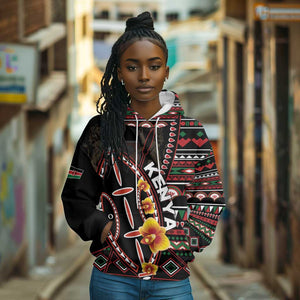 Personalized Kenya Hoodie Jamhuri Day, Kenya Shield