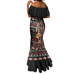 Personalized Kenya Mermaid Dress Jamhuri Day, Kenya Shield