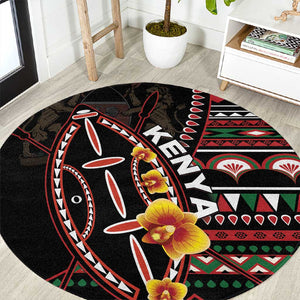 Kenya Round Carpet Jamhuri Day, Kenya Shield