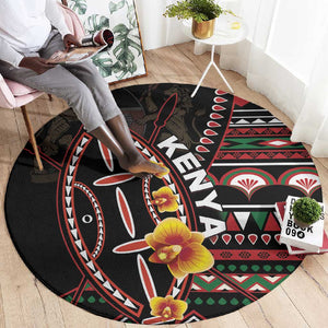 Kenya Round Carpet Jamhuri Day, Kenya Shield