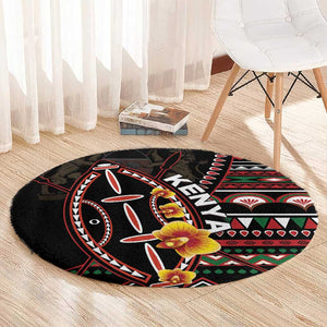 Kenya Round Carpet Jamhuri Day, Kenya Shield