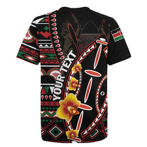 Personalized Kenya Rugby Jersey Jamhuri Day, Kenya Shield