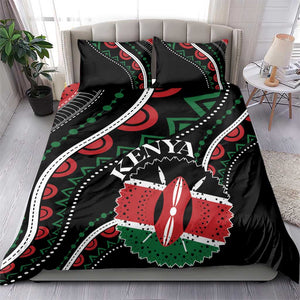 Kenya Bedding Set Harambee African Pattern - Coat of Arms Design