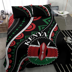 Kenya Bedding Set Harambee African Pattern - Coat of Arms Design