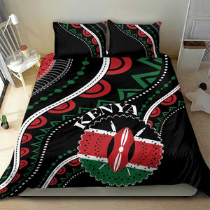 Kenya Bedding Set Harambee African Pattern - Coat of Arms Design