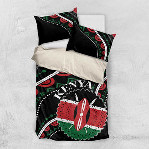 Kenya Bedding Set Harambee African Pattern - Coat of Arms Design