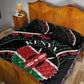 Kenya Quilt Bed Set Harambee African Pattern - Coat of Arms Design