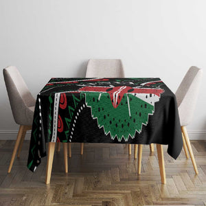 Kenya Tablecloth Harambee African Pattern - Coat of Arms Design