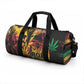Reggae King Marley One Love Duffle Bag Rastafarian Lion Grunge
