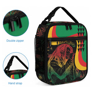 Legend Reggae Marley Lunch Bag Kakau Jawaiian
