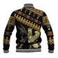 Assyrian New Year Baseball Jacket Akitu 6774 Kha B Nissan LT01