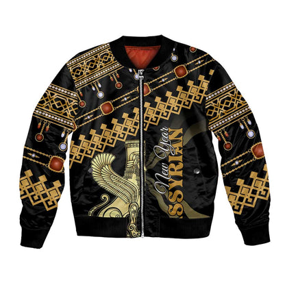 Assyrian New Year Bomber Jacket Akitu 6774 Kha B Nissan