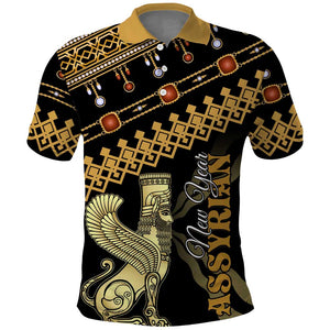 Assyrian New Year Polo Shirt Akitu 6774 Kha B Nissan