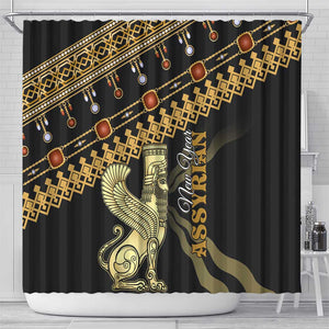 Assyrian New Year Shower Curtain Akitu 6774 Kha B Nissan