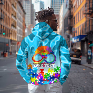 World Autism Awareness Day 2024 Hoodie In A World Where You Can Be Anything Be Kind