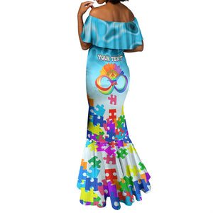 World Autism Awareness Day 2024 Mermaid Dress In A World Where You Can Be Anything Be Kind